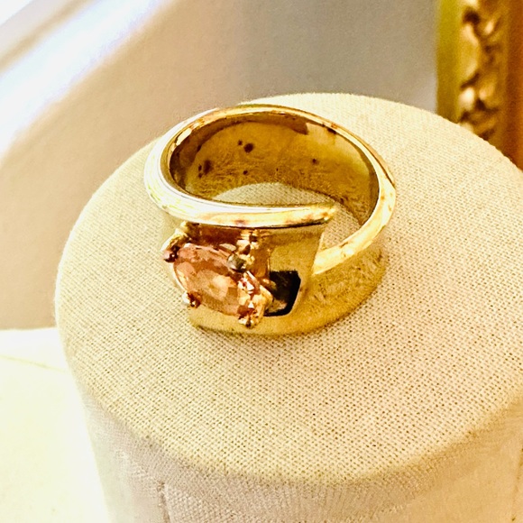 Vintage Pierre Lang Wide Statement Ring - Picture 8 of 10